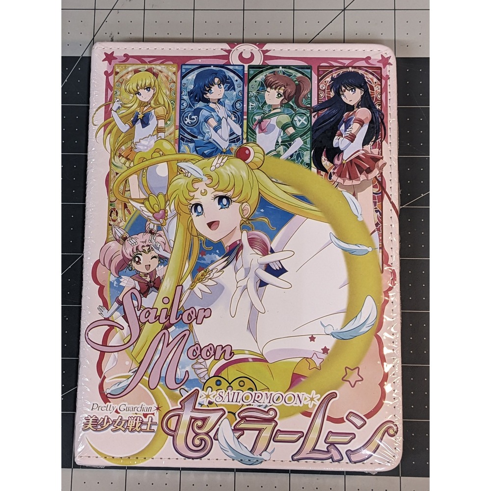 Sailor Moon Pretty Guardian Faux Leather Journal Pink Anime Notebook New